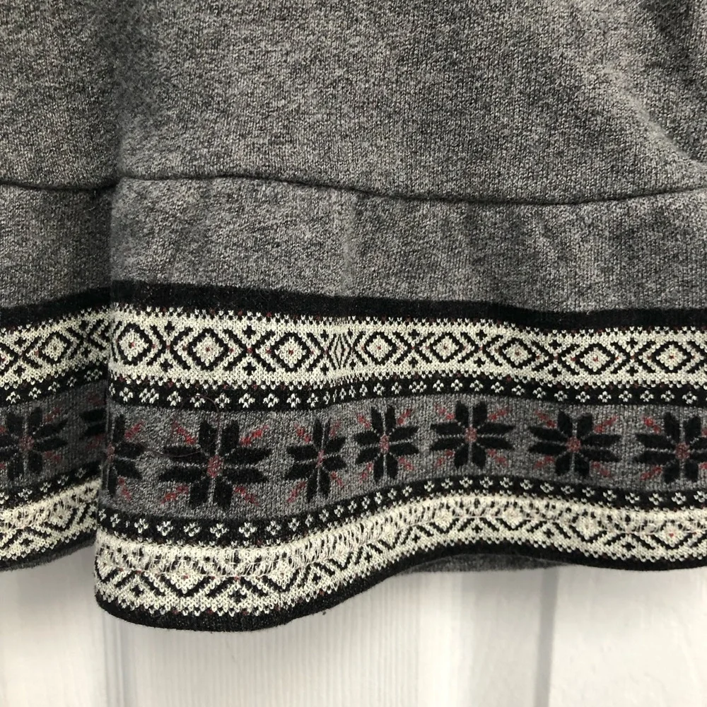 Ralph Lauren Baby Girl Dress 6M Fair Isle Flare Nordic Holiday Long Sleeve